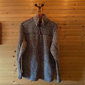 alpine sherpa quarter-zip 🍂🍁